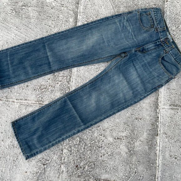 Levi's 218 Women Jeans Blue Denim Slim Straight Fit Jeans Size 16R Denizen - Picture 6 of 10